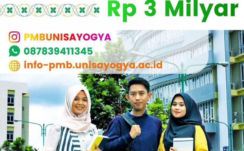 UNISA Yogyakarta Menyediakan Beasiswa Total 3 Milyar