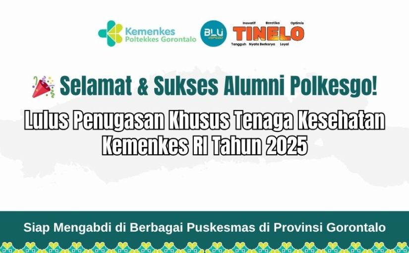 Enam Alumni Polkesgo Lolos Penugasan Khusus Kemenkes RI, Siap Mengabdi di Pelosok Gorontalo