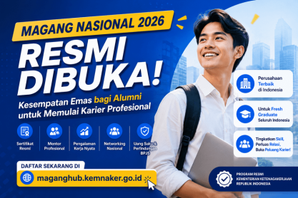 Magang Nasional 2026 Resmi Dibuka