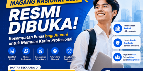 Magang Nasional 2026 Resmi Dibuka